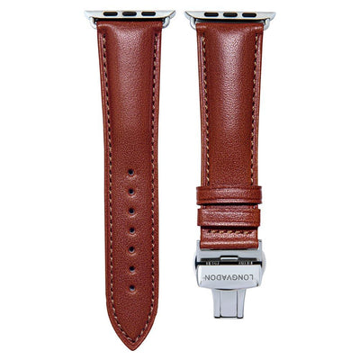 Herren Classic Mahagoni-Braun mit Silber