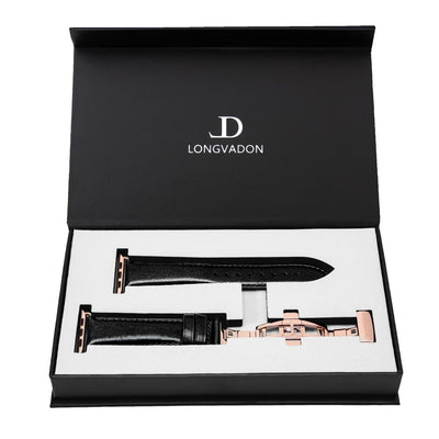 Herren Classic Mitternachtsschwarz mit Roségold
