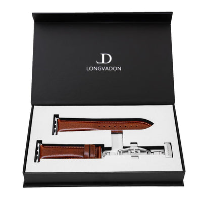 Herren Classic Mahagoni-Braun mit Silber