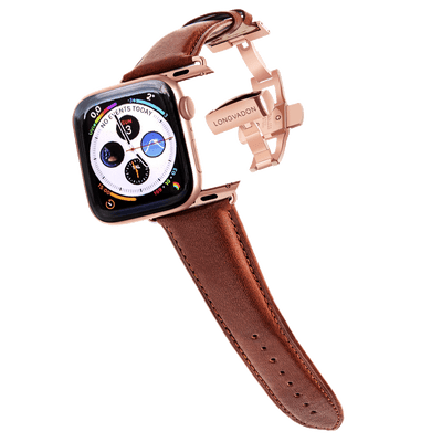 Herren Classic Mahagoni-Braun mit Roségold