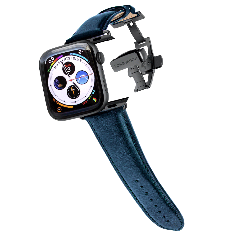 Herren Classic Marineblau mit Schwarz