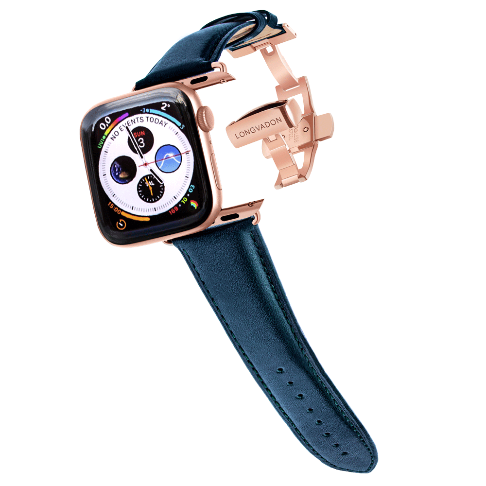 Herren Classic Marineblau mit Roségold