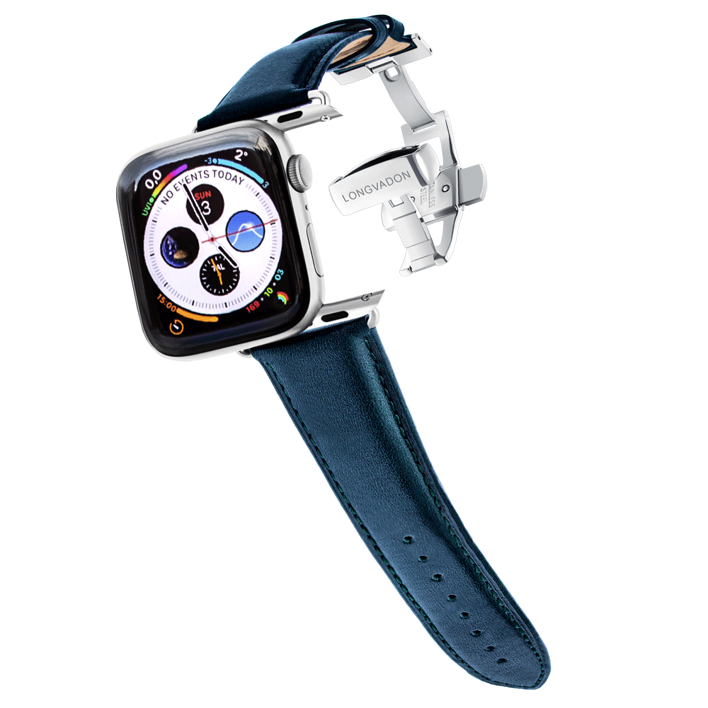 Herren Classic Marineblau mit Silber