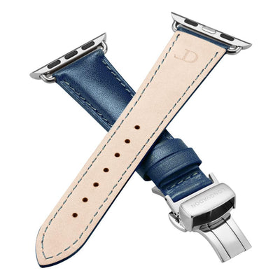 Damen Classic Marineblau mit Silber