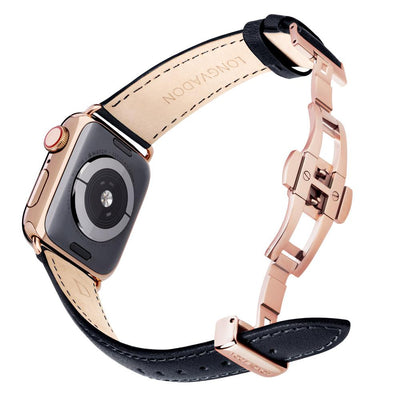 Damen Classic Mitternachtsschwarz mit Roségold