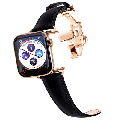 Damen Classic Mitternachtsschwarz mit Roségold