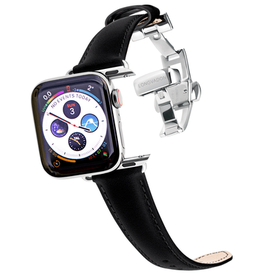 Damen Classic Mitternachtsschwarz mit Silber