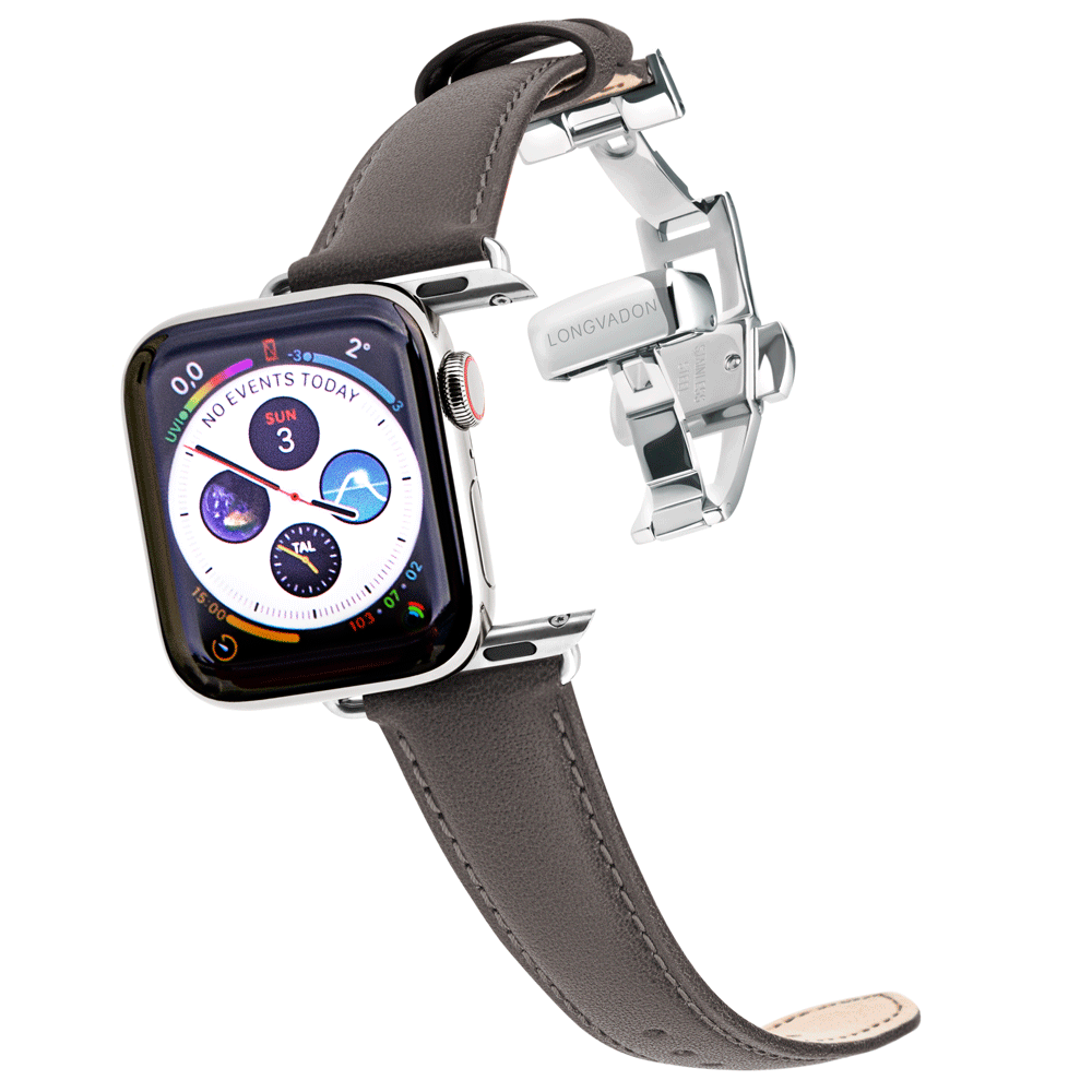 Damen Classic Haifisch-Grau mit Silber