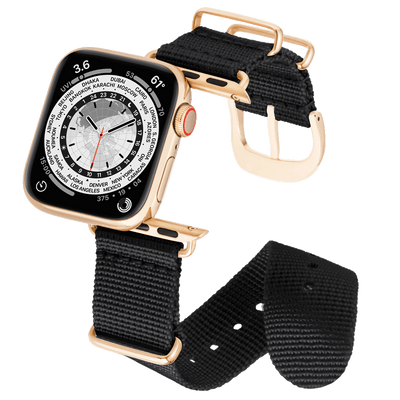 45MM Mitternachtsschwarz mit Roségold