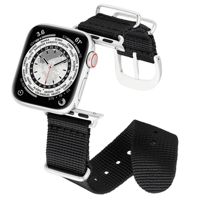 41MM Mitternachtsschwarz mit Silber