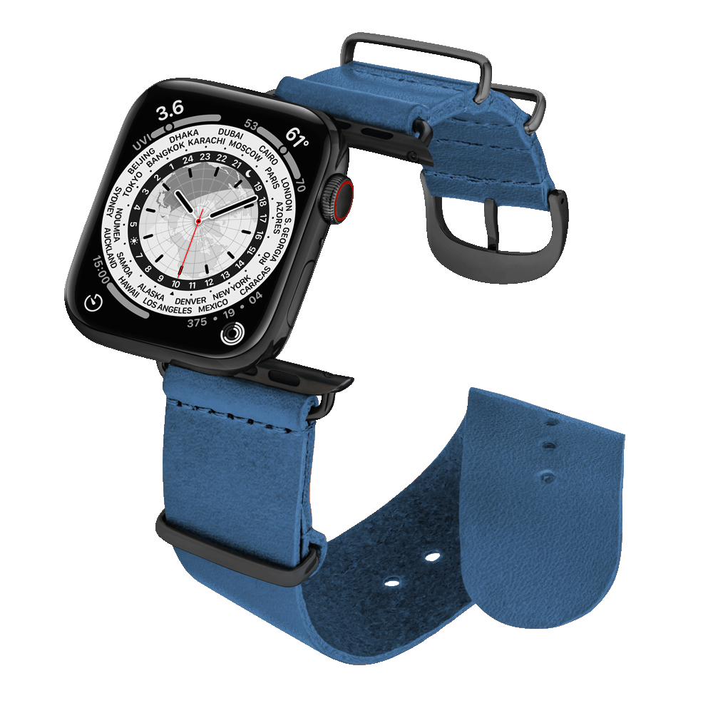 45MM Marineblau mit Schwarz