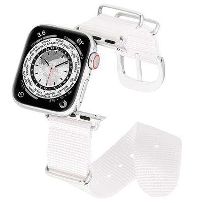 41MM Schneeweiß mit Silber