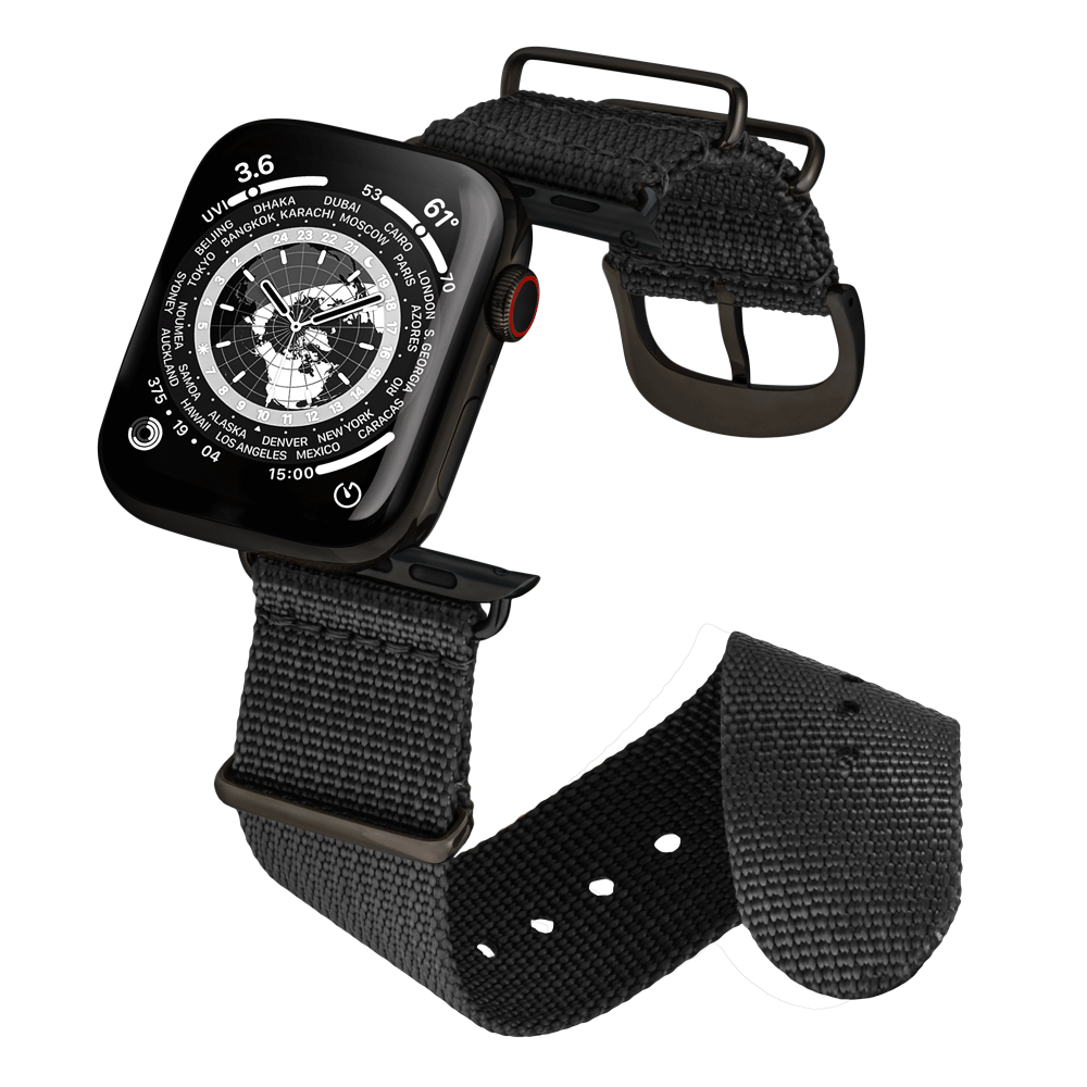 45MM Mitternachtsschwarz mit Schwarz