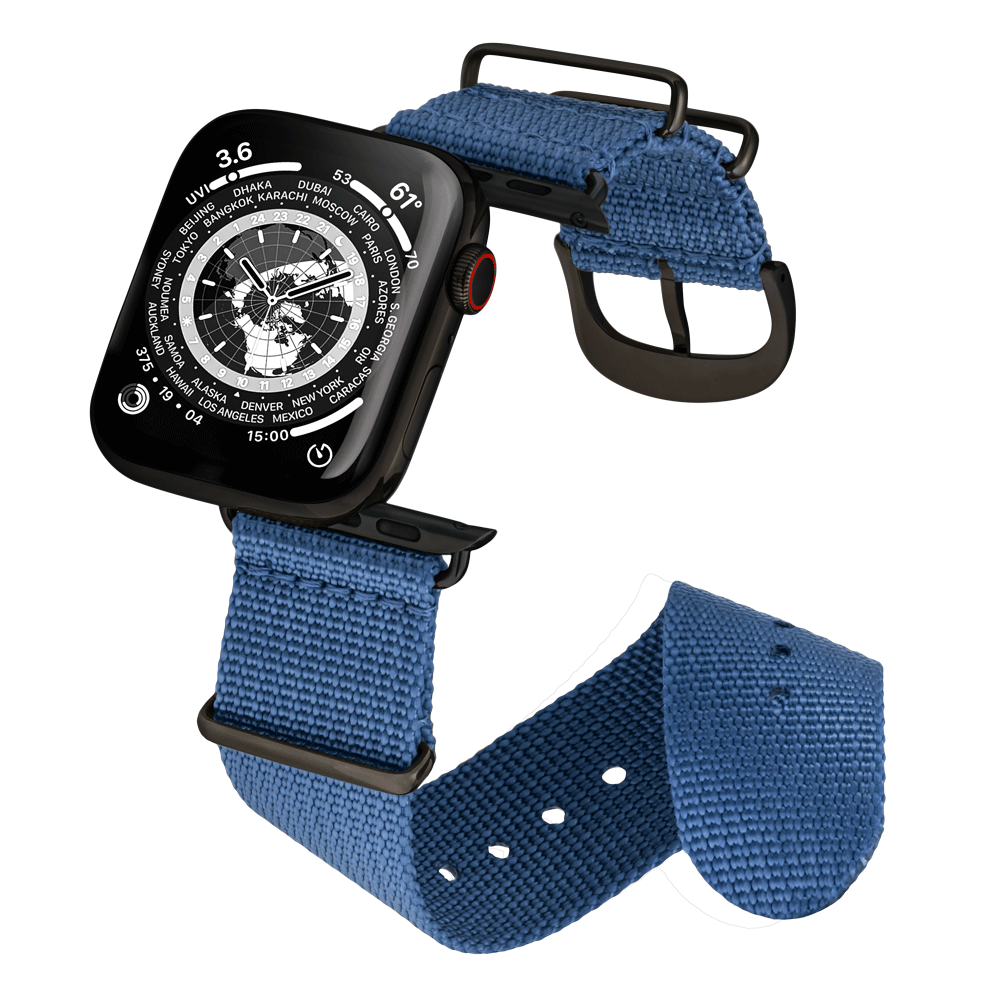 45MM Marineblau mit Schwarz