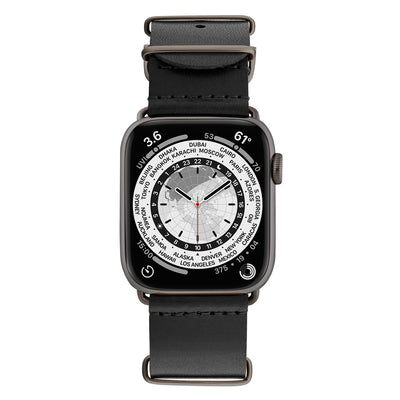 45MM Mitternachtsschwarz mit Schwarz