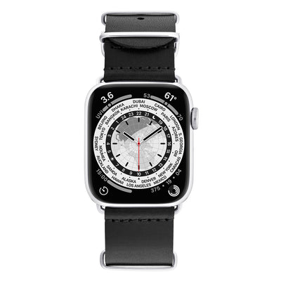 45MM Mitternachtsschwarz mit Silber