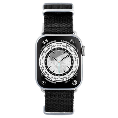 41MM Mitternachtsschwarz mit Silber