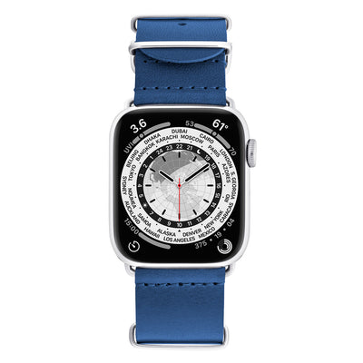 45MM Marineblau mit Silber