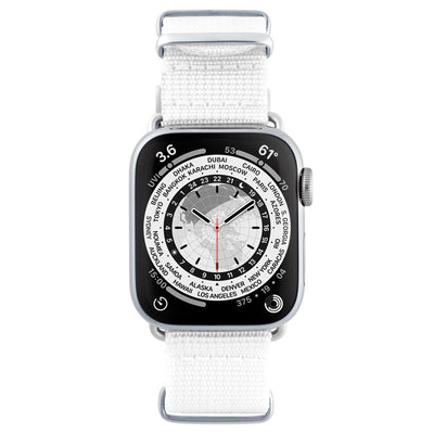 41MM Schneeweiß mit Silber