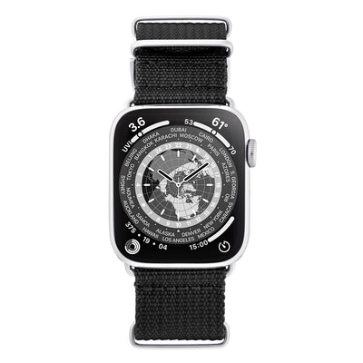 45MM Mitternachtsschwarz mit Silber