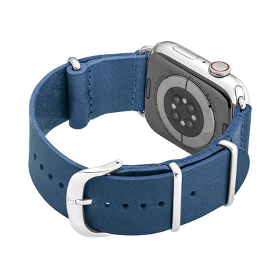 45MM Marineblau mit Silber