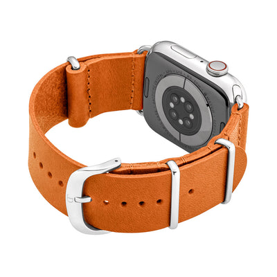 45MM Whiskey-Braun mit Silber