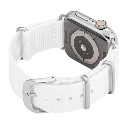 41MM Schneeweiß mit Silber