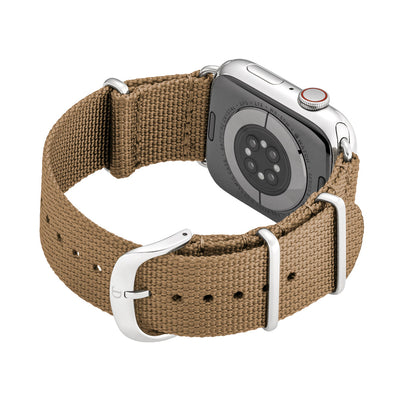 45MM Britisch-Khaki mit Silber