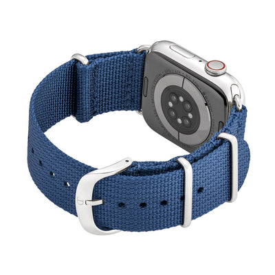 45MM Marineblau mit Silber