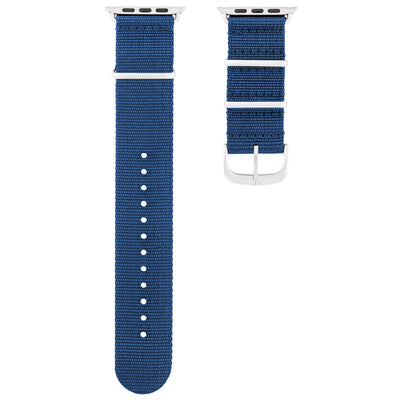 45MM Marineblau mit Silber