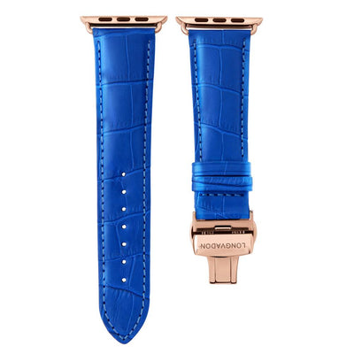 Herren Caiman Mediterran-Blau mit Roségold