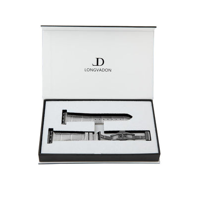 Damen Caiman Nebelgrau mit Schwarz