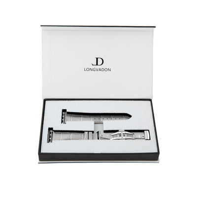 Damen Caiman Nebelgrau mit Silber