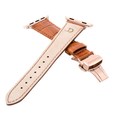 Damen Caiman Whiskey-Braun mit Roségold