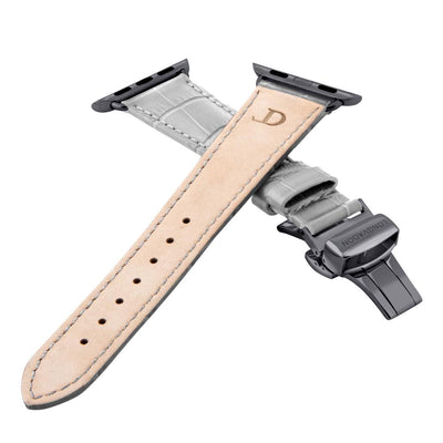 Damen Caiman Nebelgrau mit Schwarz