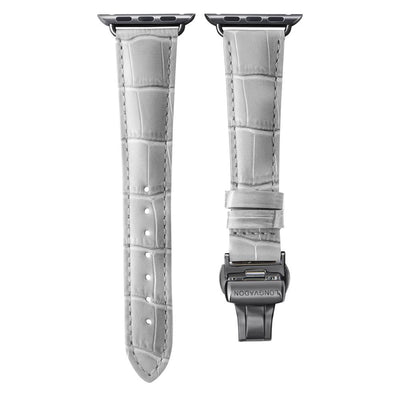 Damen Caiman Nebelgrau mit Schwarz