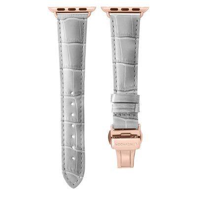 Damen Caiman Nebelgrau mit Roségold