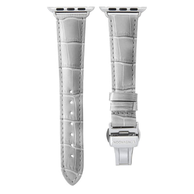 Damen Caiman Nebelgrau mit Silber